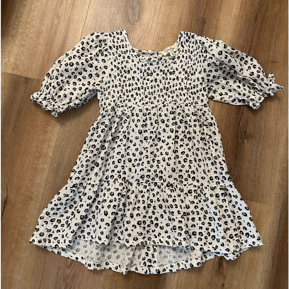 Jessica Simpson Baby girl leopard print dress